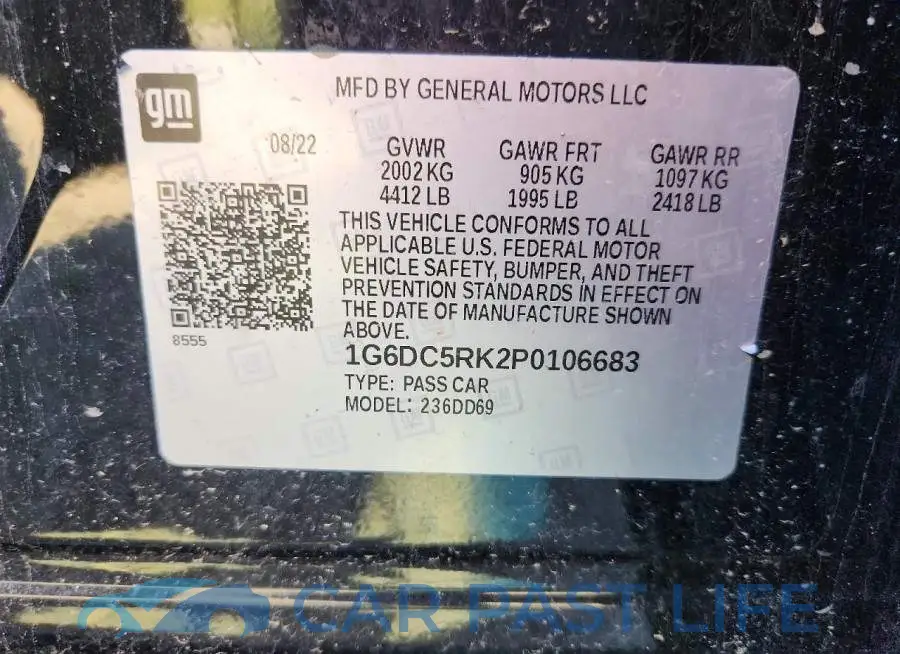 1G6DC5RK2P0106683# 13