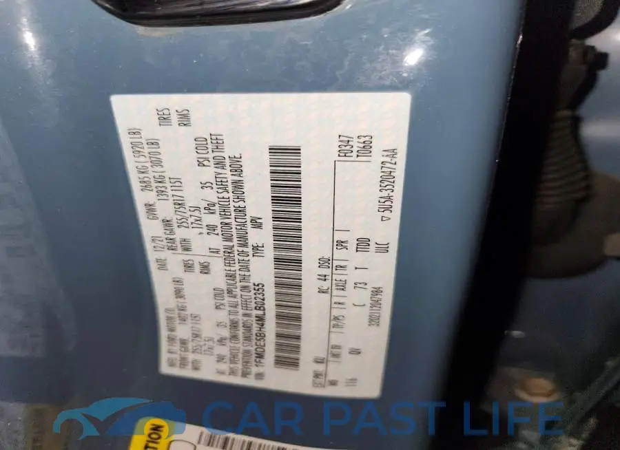 1FMDE5BH4MLB02355# 13