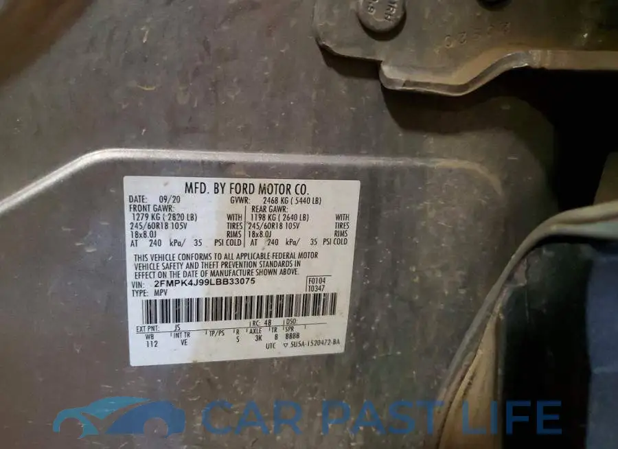 2FMPK4J99LBB33075# 13