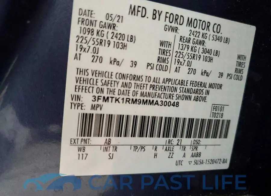 3FMTK1RM9MMA30048# 13