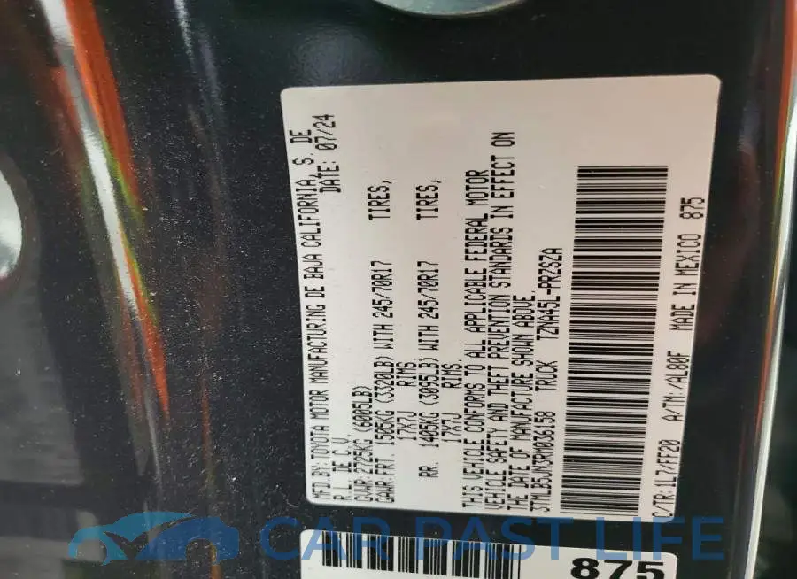 3TMLB5JN3RM036158# 12