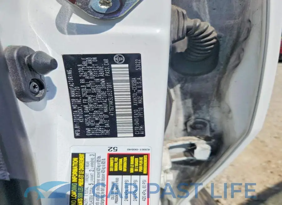4T1G31AK5LU527391# 13