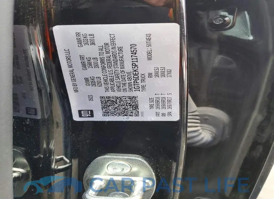 1GTP6DEK5P1174570# 12