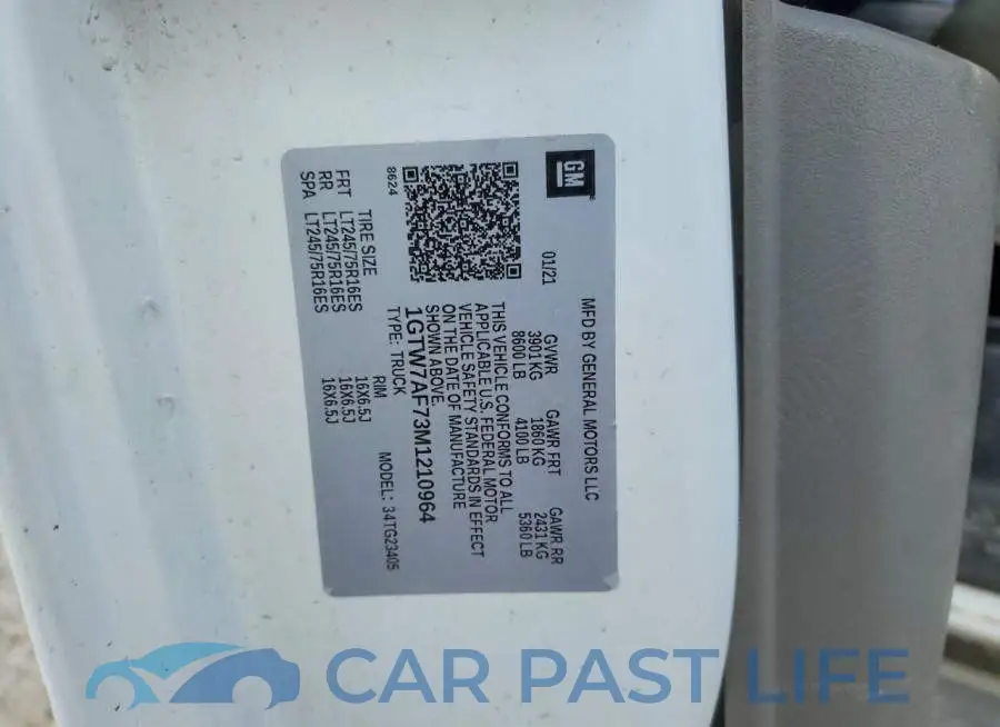 1GTW7AF73M1210964# 14