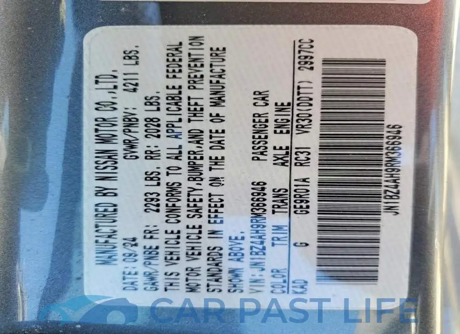 JN1BZ4AH9RM366946# 12