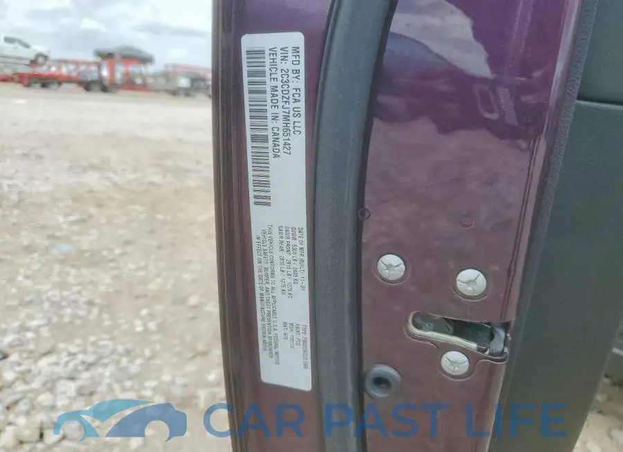 2C3CDZFJ7MH651427# 12