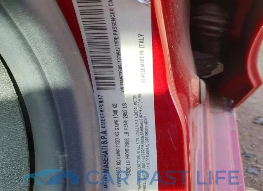 ZAM57XSA9J1279942# 12