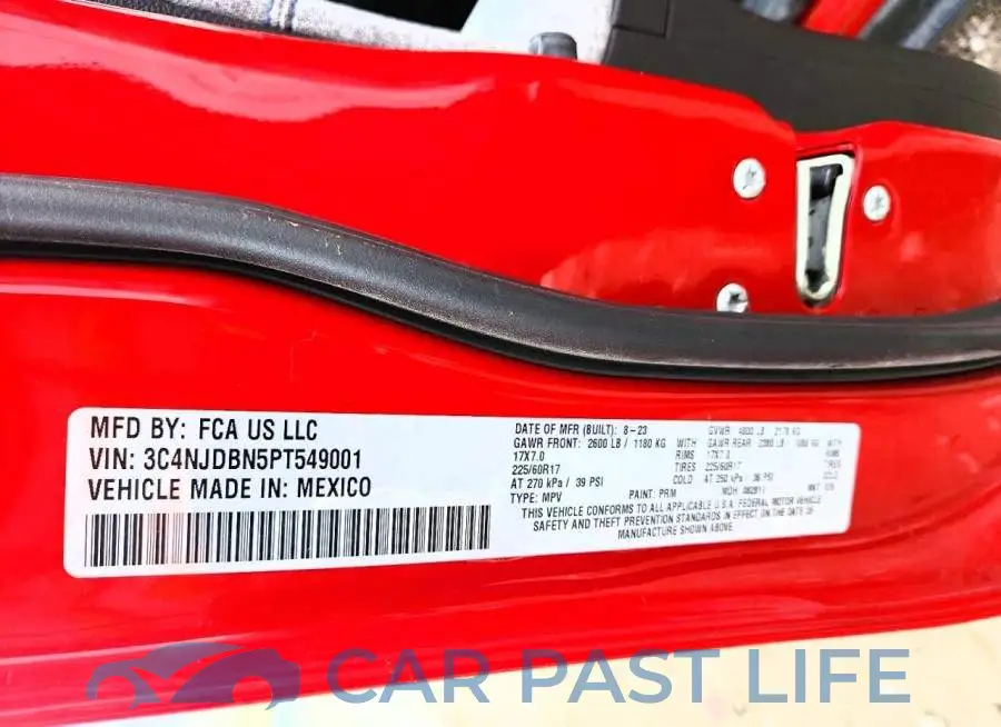 3C4NJDBN5PT549001# 14