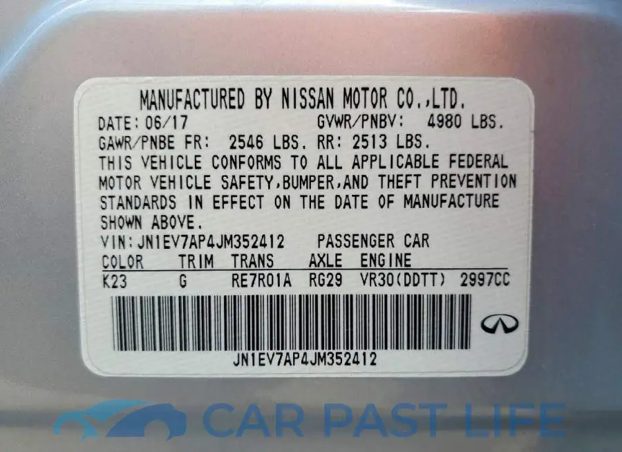 JN1EV7AP4JM352412# 13
