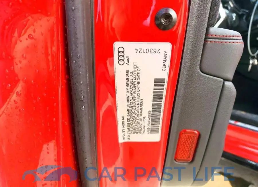 WAUB4AF40RA128949# 12