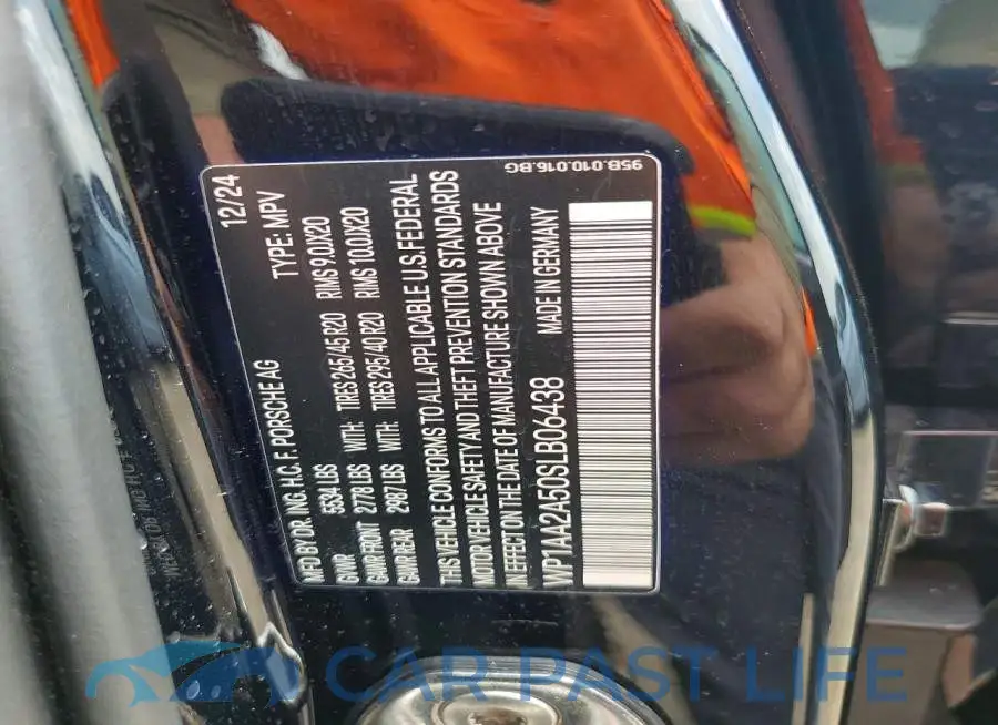 WP1AA2A50SLB06438# 13