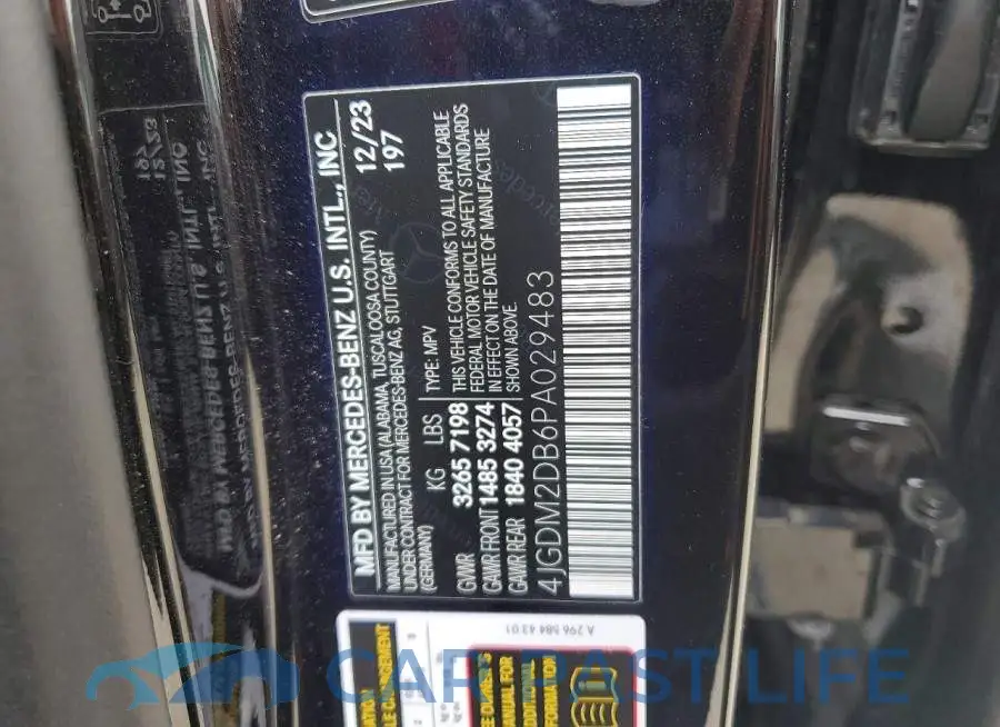 4JGDM2DB6PA029483# 13
