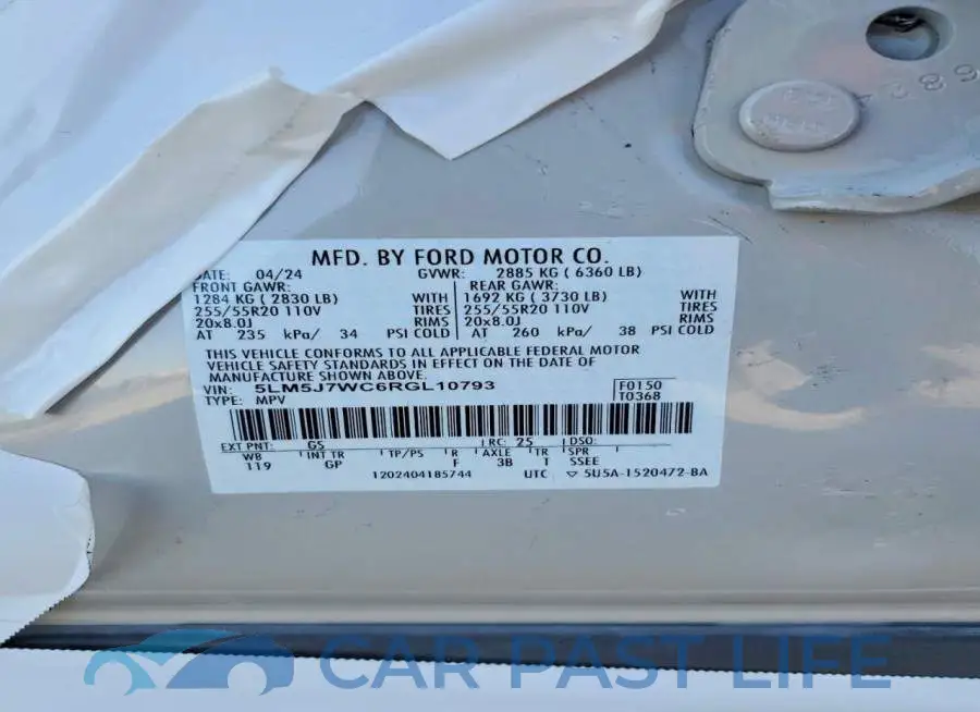 5LM5J7WC6RGL10793# 14