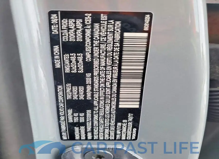YV4EK3ZL7SS109106# 12