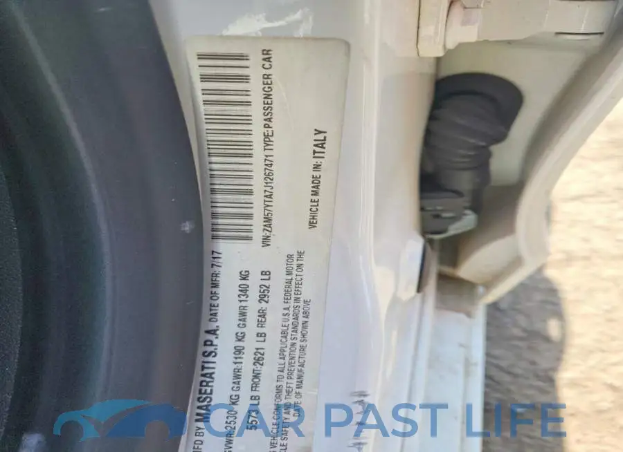 ZAM57YTA7J1267471# 13