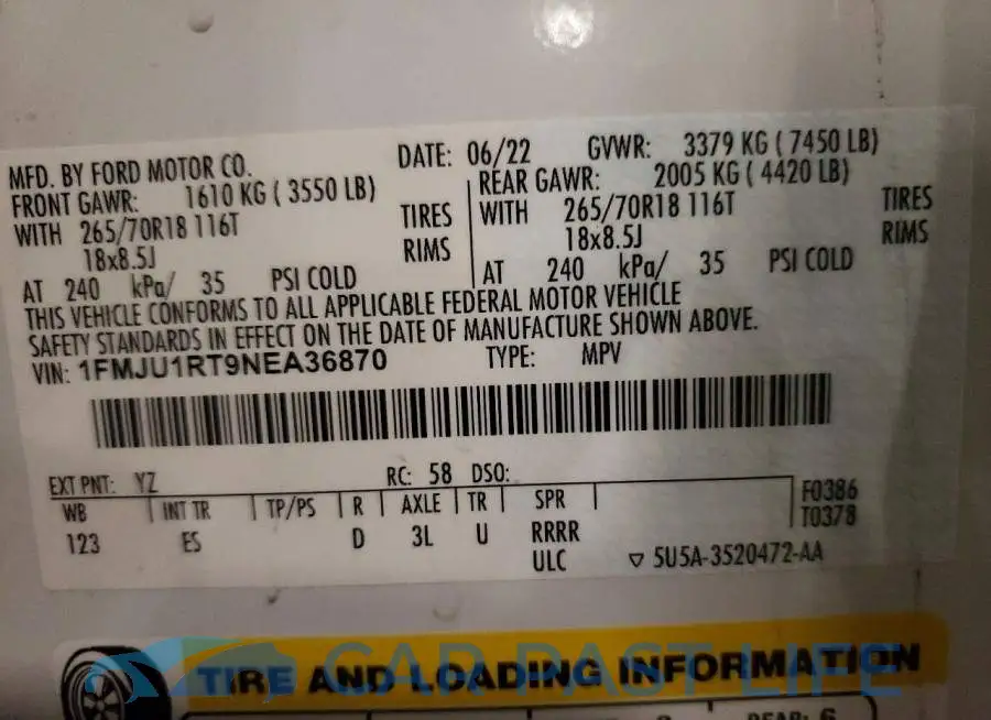 1FMJU1RT9NEA36870# 13