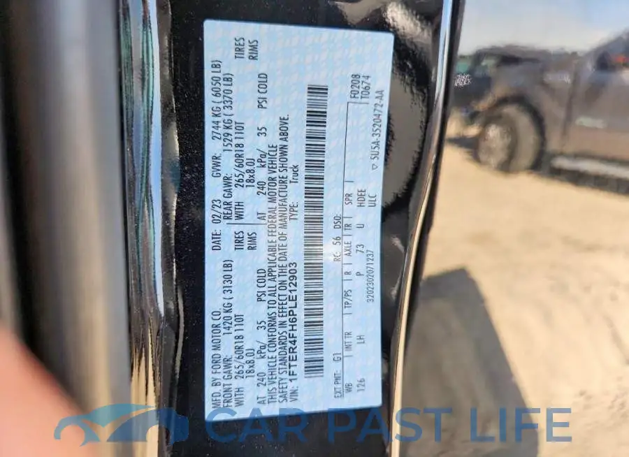 1FTER4FH6PLE12903# 12