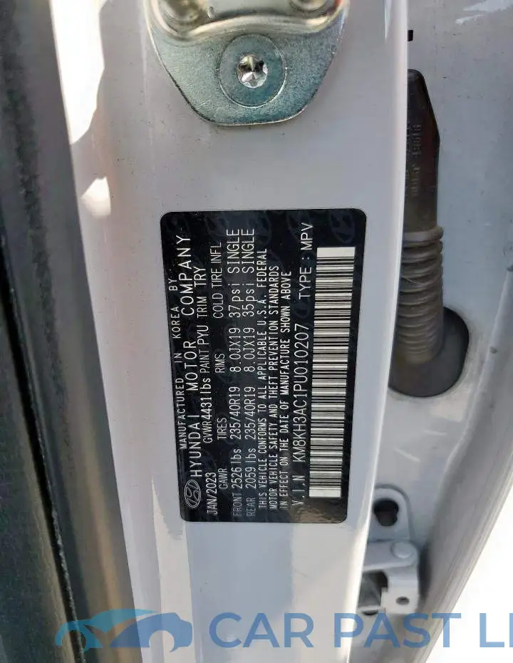 KM8KH3AC1PU010207# 14