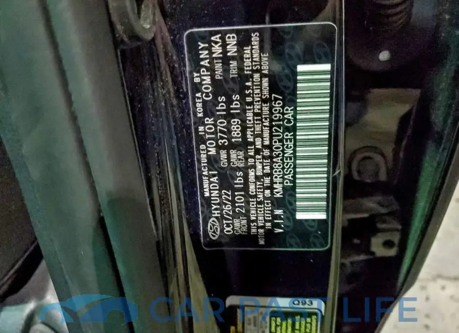 KMHRB8A30PU219967# 13