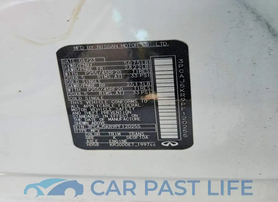 3PCAJ5KR9PF120255# 13