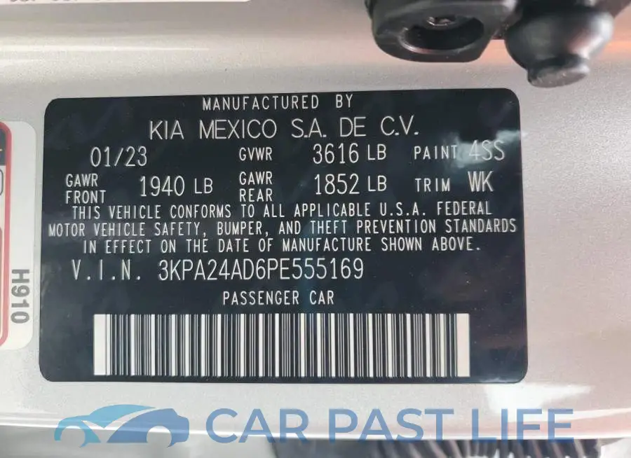 3KPA24AD6PE555169# 12