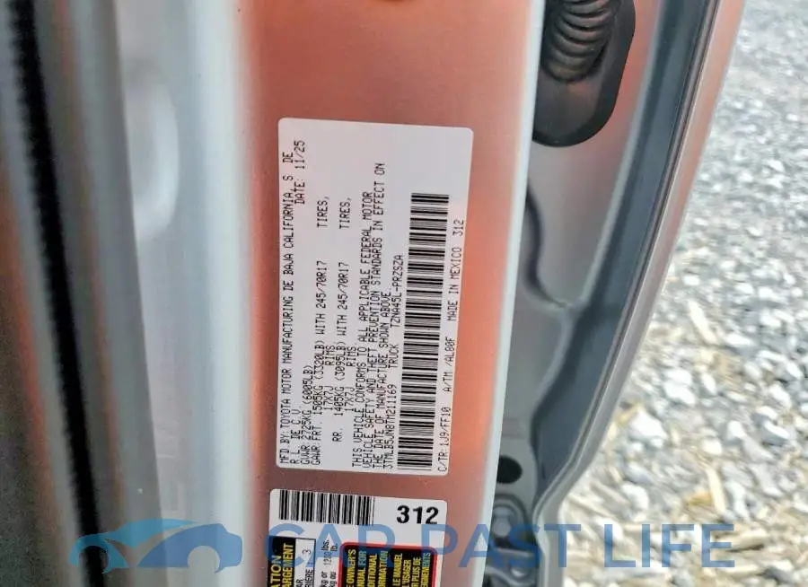 3TMLB5JN8TM211169# 13