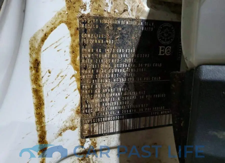 3VVSX7B28RM007060# 13