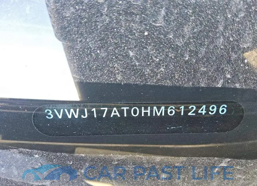 3VWJ17AT0HM612496# 12