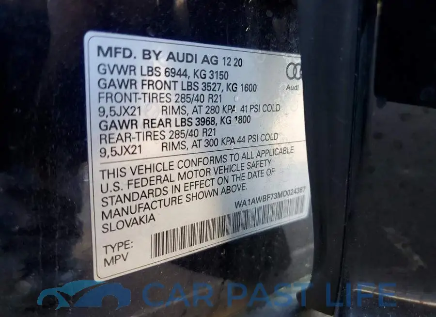WA1AWBF73MD024367# 13