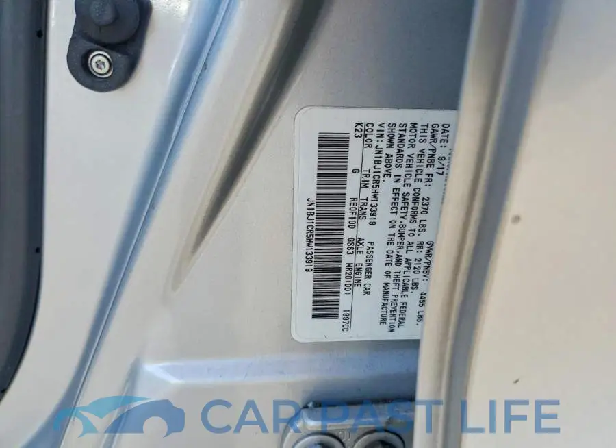 JN1BJ1CR5HW133919# 13
