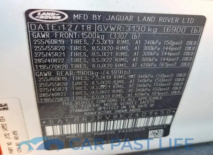 SALRR2RV8K2401450# 13