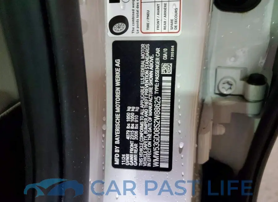 WMW53GD08S2W88625# 14