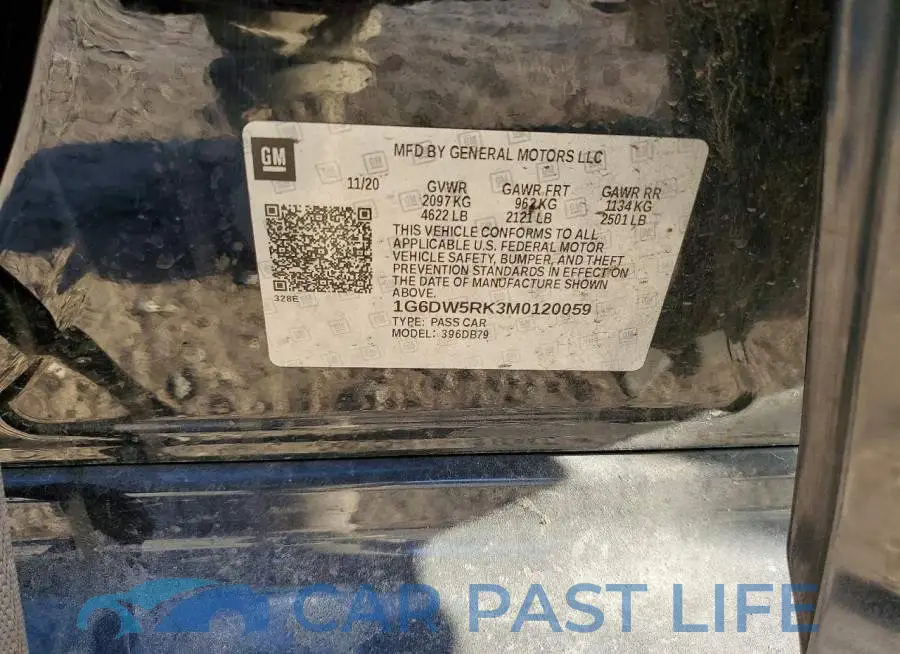1G6DW5RK3M0120059# 12