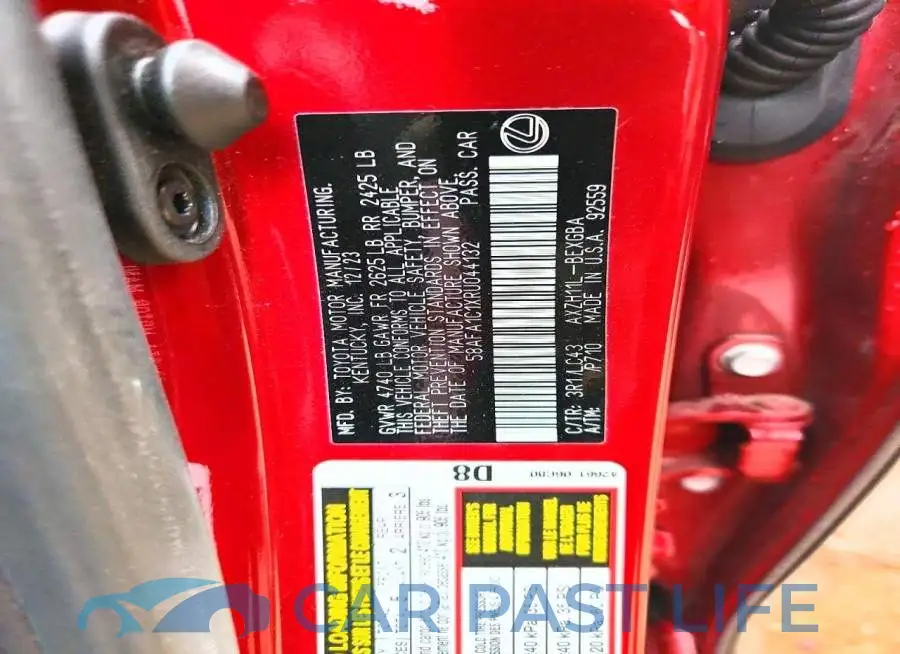 58AFA1C1XRU044132# 13