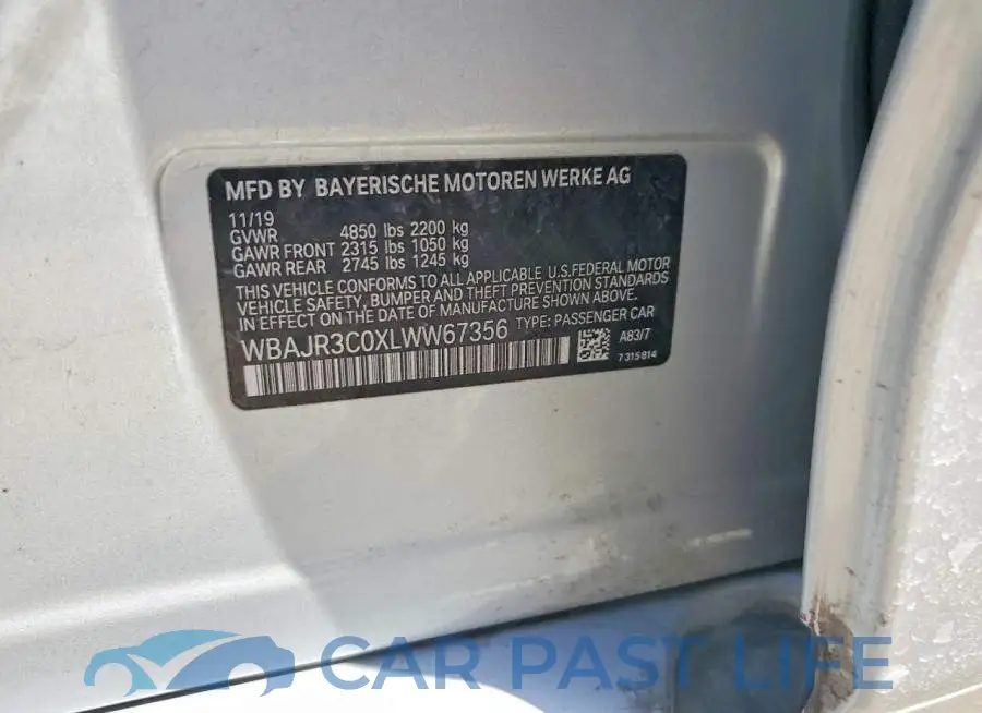 WBAJR3C0XLWW67356# 12
