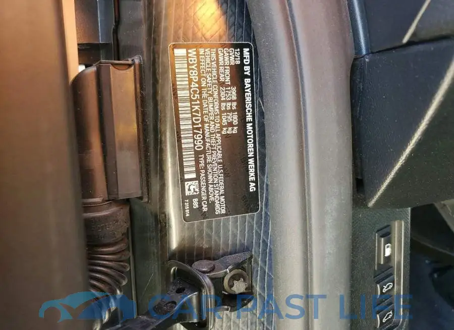 WBY8P4C51K7D17990# 13