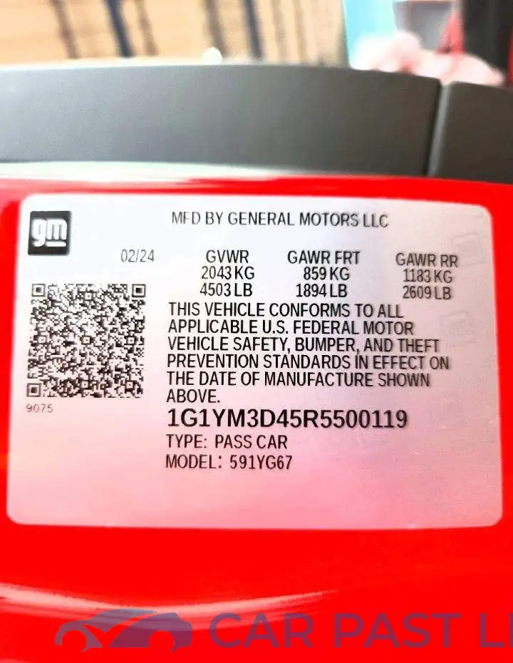 1G1YM3D45R5500119# 12
