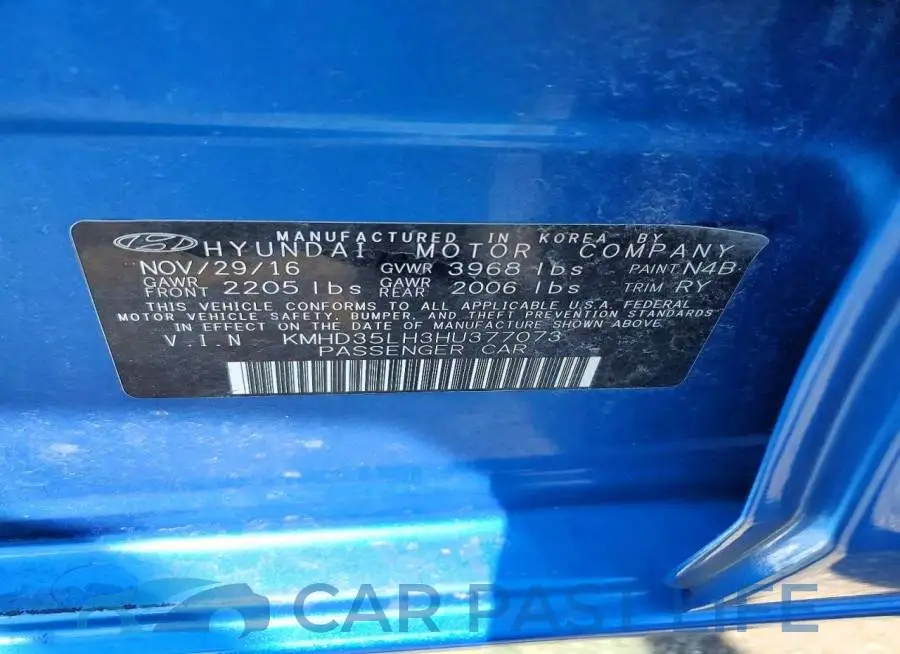 KMHD35LH3HU377073# 12