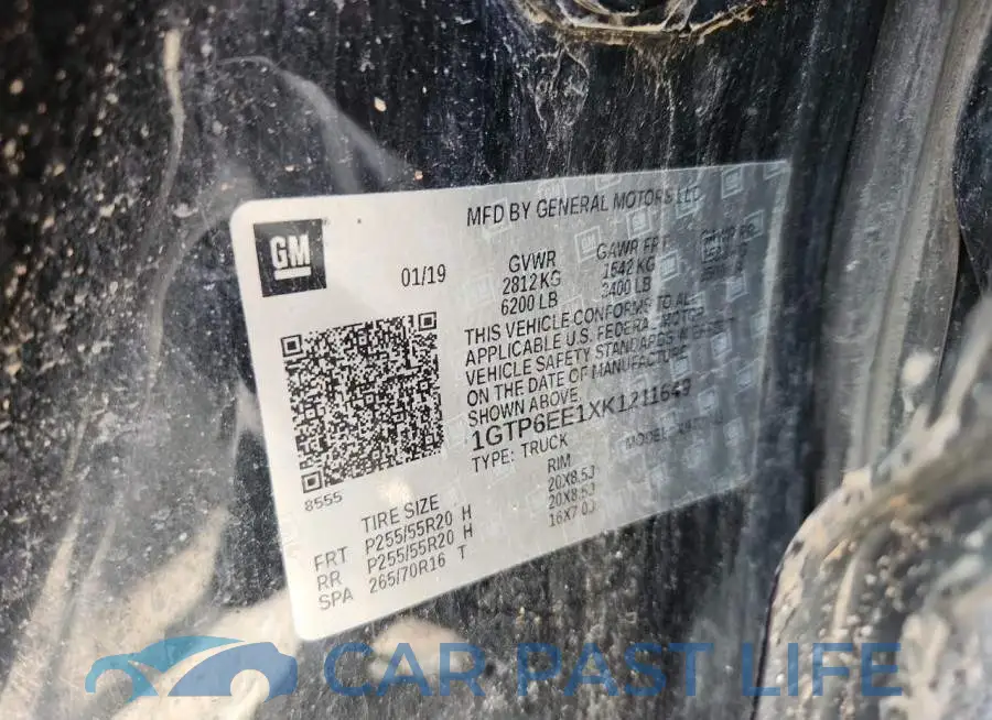 1GTP6EE1XK1211649# 12