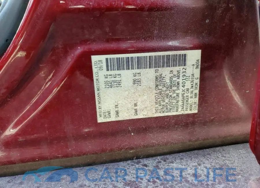 1N4AA6AP6JC401932# 12