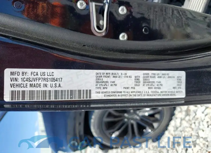 1C4SJVFP7RS105417# 14