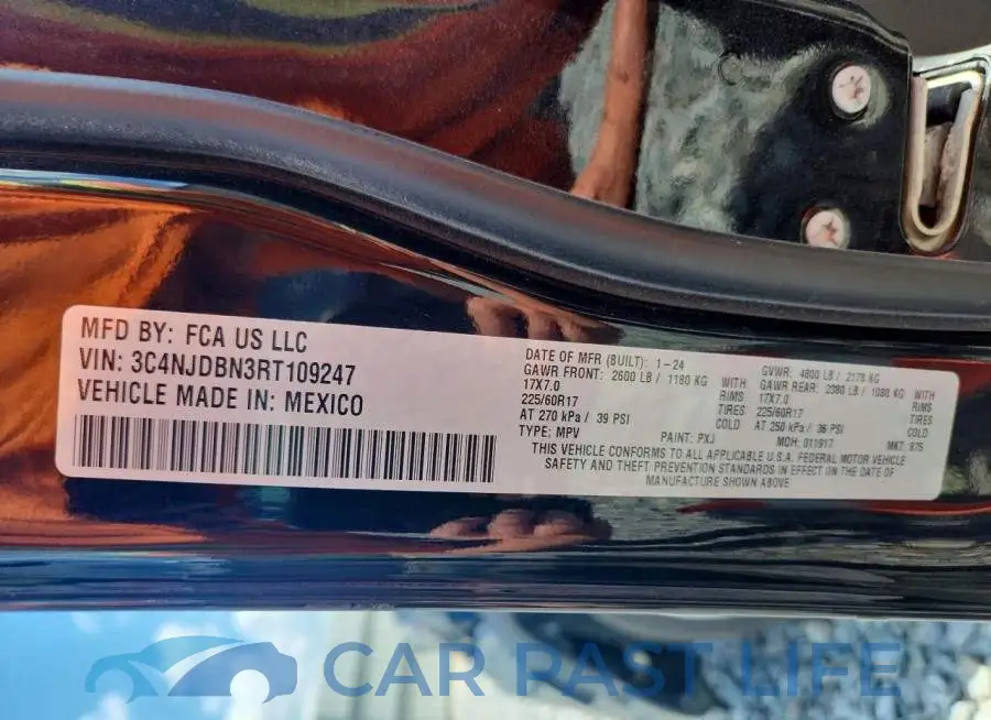 3C4NJDBN3RT109247# 14