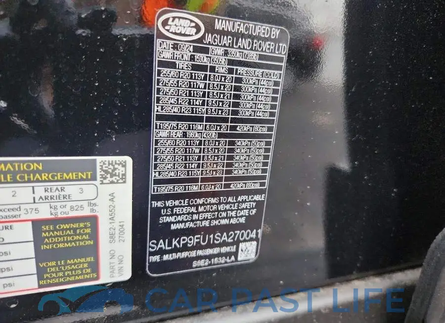 SALKP9FU1SA270041# 14