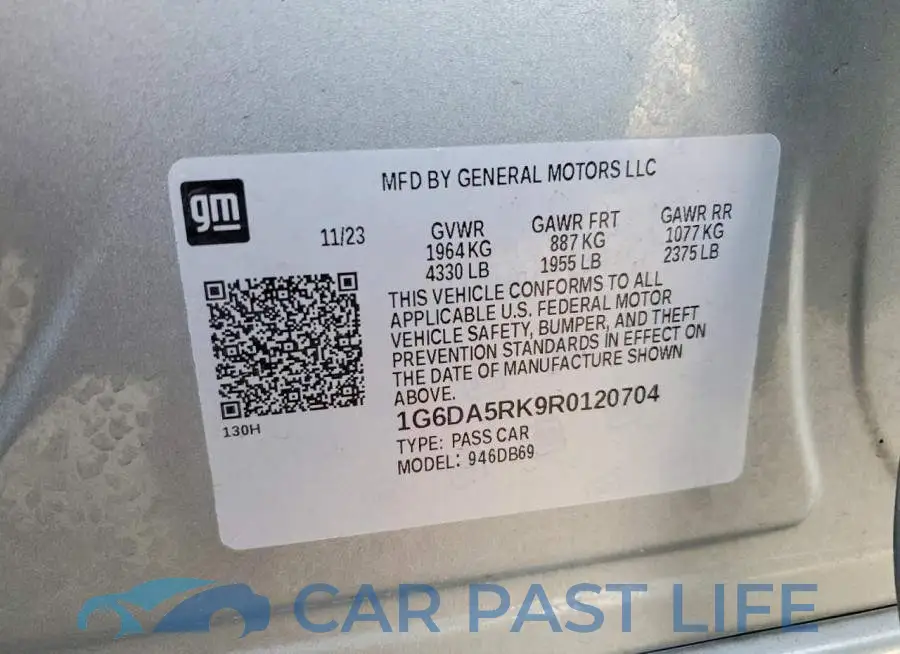 1G6DA5RK9R0120704# 12