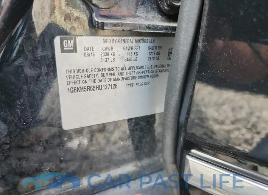1G6KH5R65HU127128# 12