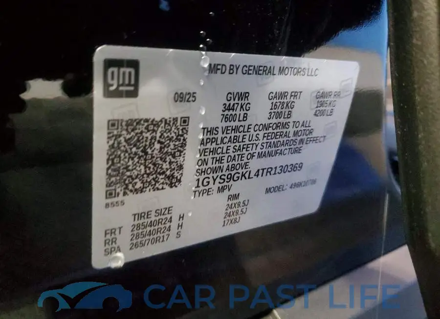 1GYS9GKL4TR130369# 13
