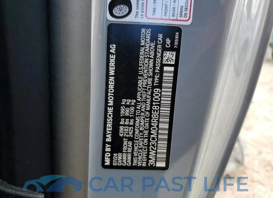 3MW23CM04R8E81009# 13