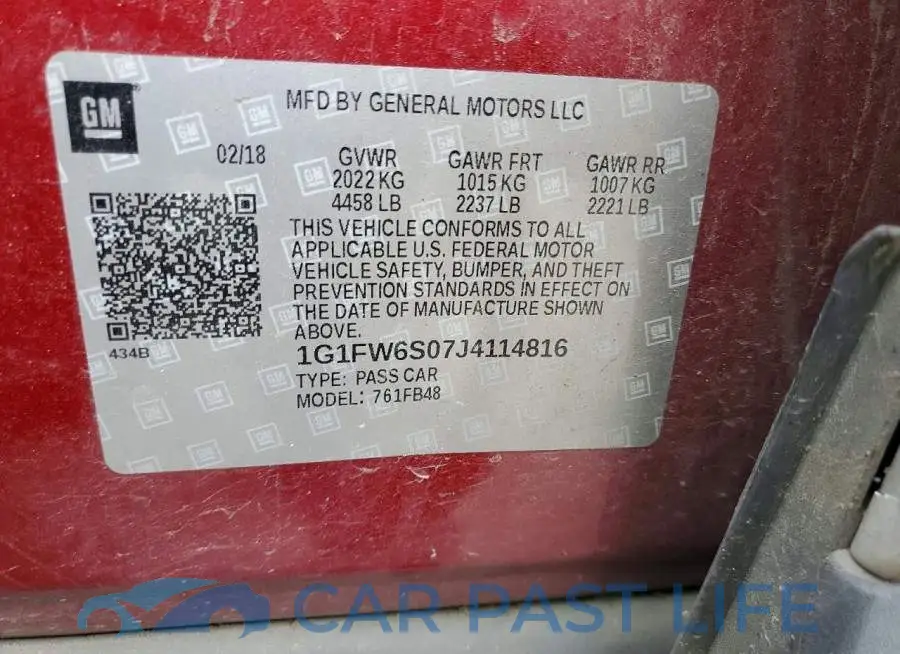 1G1FW6S07J4114816# 13