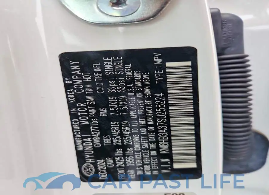KM8HB3A37SU258224# 12