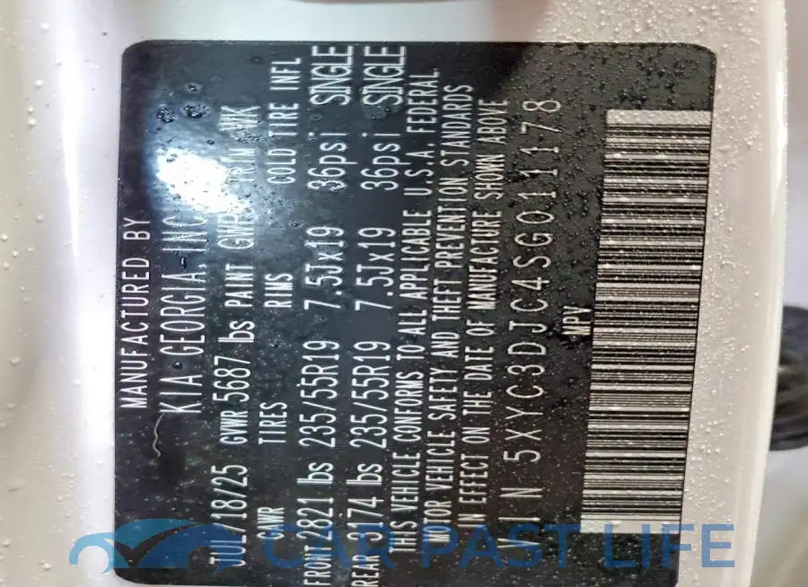 5XYC3DJC4SG011178# 13